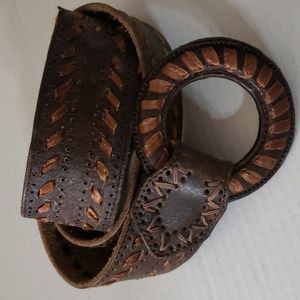 Another Line Inc. Leather Belt